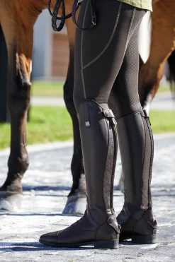 Women S.K. SHOES AND BOOTS Women's Tall Boots|Riding Sport™ Ladies’ Brown Field Boots