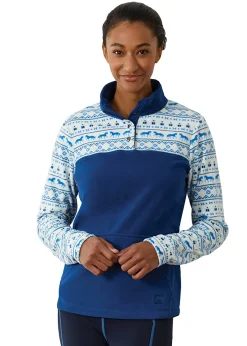KIRSCH Sweaters & Winter Tops|Riding Sport™ Ladies’ Freemont Print Fleece