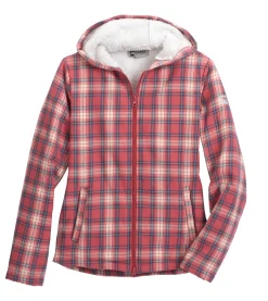 KIRSCH Sweaters & Winter Tops|Riding Sport™ Ladies’ Lancaster Sherpa-Lined Flannel Hoodie