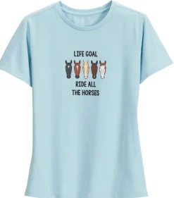 KIRSCH Short Sleeve Shirts|Riding Sport™ Ladies’ Marietta Short Sleeve Graphic Tee