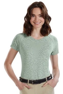 KIRSCH Short Sleeve Shirts|Riding Sport™ Ladies’ Ruby Seamless Short Sleeve Shirt