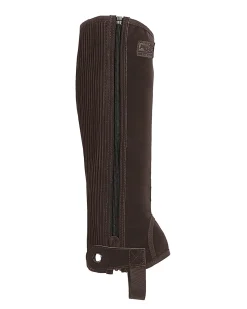 S.K. SHOES AND BOOTS Half Chaps|Riding Sport™ Adults’ Synthetic Suede Half Chaps with Silicone Grip Patches