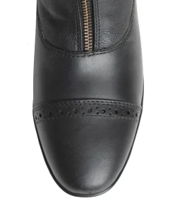 Women S.K. SHOES AND BOOTS Women's Paddock Boots|Riding Sport™ Ladies' Essential Leather Zip Paddock Boots