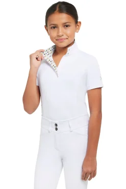 Kids RJ CLASSICS Kids' Show Shirts|Show Shirts|R.J. Classics Girls’ Brynn Jr. Short Sleeve Show Shirt