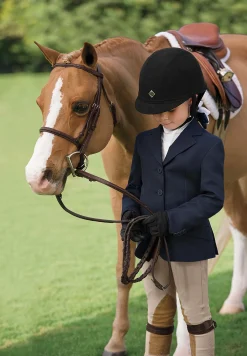 Kids RJ CLASSICS Kids' Show Jackets|Show Jackets|R.J. Classics Girls' Hampton Basic Show Coat