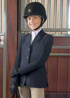 Kids RJ CLASSICS Kids' Show Jackets|Show Jackets|R.J. Classics Girls' Hampton Basic Show Coat