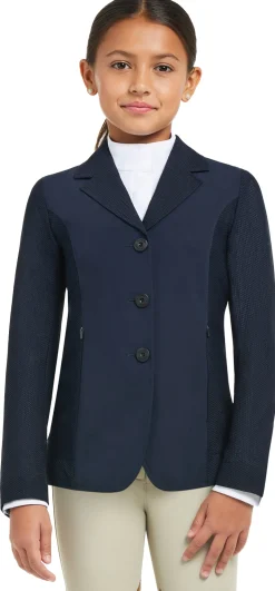 Kids RJ CLASSICS Kids' Show Jackets|Show Jackets|R.J. Classics Girls’ Harmony Jr. Mesh Show Coat 2.0