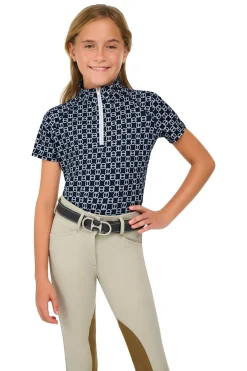 Kids RJ CLASSICS Kids' Casual Riding Clothes|R.J. Classics Girls’ Lucy Jr. Short Sleeve Training Shirt