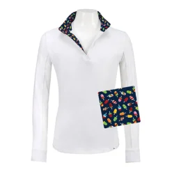 Kids RJ CLASSICS Kids' Show Shirts|Show Shirts|R.J. Classics Girls’ Maddie 37.5® Long Sleeve Show Shirt