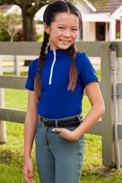 Kids RJ CLASSICS Kids' Casual Riding Clothes|R.J. Classics Girls’ Sasha 37.5® Short Sleeve Training Shirt