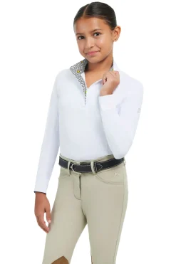 Kids RJ CLASSICS Kids' Show Shirts|Show Shirts|R.J. Classics Girls’ Tori Jr. Long Sleeve Show Shirt