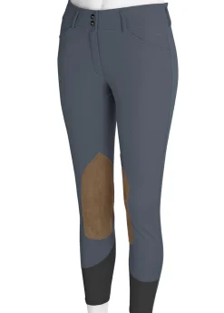 RJ CLASSICS Knee Patch Breeches|R.J. Classics Ladies’ Anna Mid-Rise Front-Zip Knee-Patch Breech