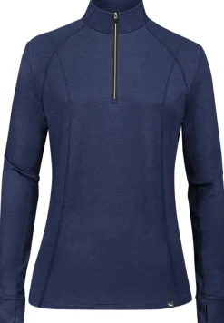 RJ CLASSICS Long Sleeve Tops|R.J. Classics Ladies’ Logan Long Sleeve Quarter-Zip Training Shirt