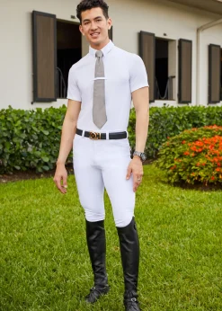 RJ CLASSICS Men's Breeches|R.J. Classics Men’s Mason Knee-Patch Breech