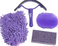 WEATHERBEETA Bathing Tools|Brushes & Hoof Picks|Roma® Easypack 4 Piece Wash Kit
