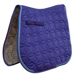 WEATHERBEETA Close Contact Saddle Pads|Roma® Ecole Star Quilted All-Purpose Saddle Pad