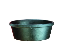 BRADLEY CALDWELL Feed & Water Buckets|Rubber 4-Quart Feed Pan