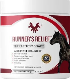 JACKS MFG Horse Liniments|Runner’s Relief™ Therapeutic Soak™ Powder, 45-day Treatment