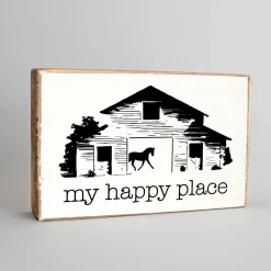 Kids RUSTIC MARLIN DESIGN Gifts|Home Décor|Rustic Marlin™ Extra-Large Block