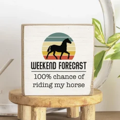 Kids RUSTIC MARLIN DESIGN Gifts|Home Décor|Rustic Marlin™ Rustic Block