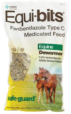 ANIMAL HEALTH INT Horse Dewormers|Safe-Guard® Equi-Bits® Fenbendazole Type C Medicated Feed