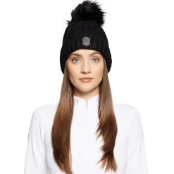 SAMSHIELD Outerwear Accessories|® Nora Crystal Intarsia Beanie