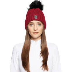 SAMSHIELD Outerwear Accessories|® Nora Crystal Intarsia Beanie