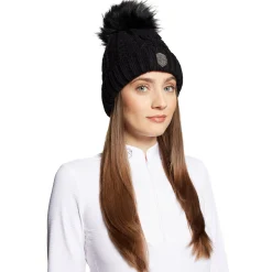 SAMSHIELD Outerwear Accessories|® Nora Crystal Intarsia Beanie