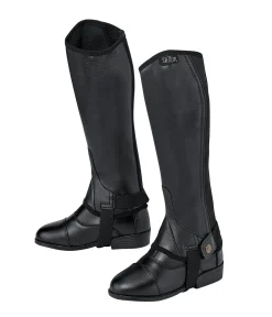 Kids WEATHERBEETA Half Chaps|Kids' Half Chaps|Saxon Equileather™ Children's Half Chaps