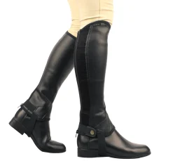 Kids WEATHERBEETA Half Chaps|Kids' Half Chaps|Saxon Equileather™ Children's Half Chaps