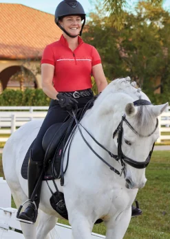 SCHOCKEMOEHLE N.A. Short Sleeve Shirts|Schockemöhle Ladies’ Fortuna Short Sleeve Shirt