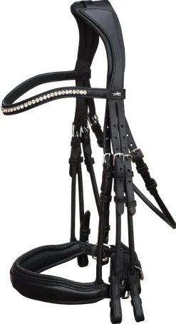 SCHOCKEMOEHLE N.A. English Bridles|Schockemöhle Venice Double Bridle