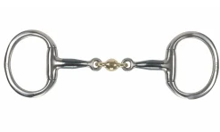 SHIRES EQUESTRIAN English Horse Bits|Shires Blue Sweet Iron Flat Eggbutt Bit with Lozenge