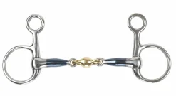 SHIRES EQUESTRIAN English Horse Bits|Shires Blue Sweet Iron Hanging Cheek Bit with Lozenge