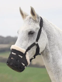 SHIRES EQUESTRIAN Cribbing & Muzzles|Shires Deluxe Grass Muzzle