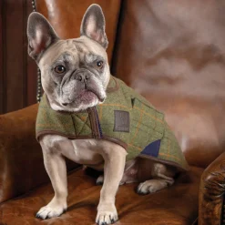 SHIRES EQUESTRIAN Dog Blankets|Shires Digby & Fox Tweed Dog Coat