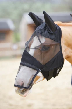 SHIRES EQUESTRIAN Fly Control|Fly Masks|Shires Fly Mask with Ears & Nose