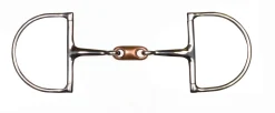 SHIRES EQUESTRIAN English Horse Bits|Shires Hunter Dee with Copper Lozenge