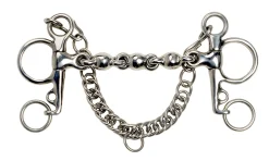 SHIRES EQUESTRIAN English Horse Bits|Shires Short Shank Waterford Pelham Bit