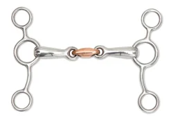 SHIRES EQUESTRIAN English Horse Bits|Shires Tom Thumb with Copper Lozenge