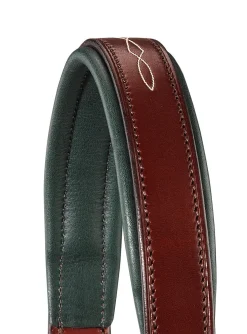 HARMOHN KRAFT Halters|Showmark™ Classic Fancy-Stitched Leather Halter
