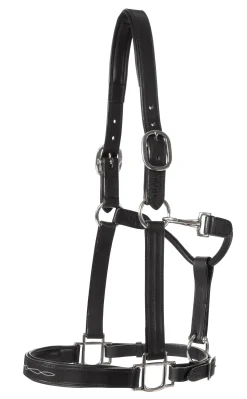 HARMOHN KRAFT Halters|Showmark™ Classic Fancy-Stitched Leather Halter