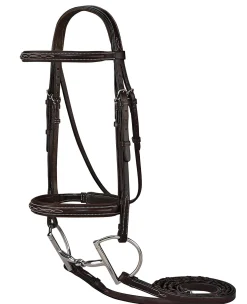 HARMOHN KRAFT English Bridles|Showmark® Premier Hunter Bridle