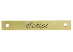 DOVER DROPSHIP Nameplates|Small Rectangular Halter Nameplate