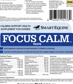 SMARTEQUINE Horse Supplements|™ Focus Calm Paste