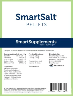 SMARTEQUINE Salt Licks & Holders|™ SmartSalt Pellets