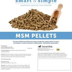 SMARTPAK Horse Supplements|SmartEquine™ Smart & Simple® MSM Pellets - 5 lbs.