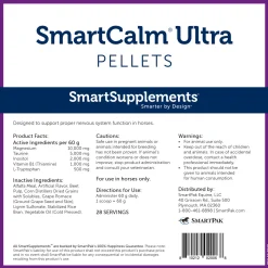 SMARTPAK Horse Supplements|SmartEquine™ SmartCalm® Ultra Pellets - 3.75 lbs.