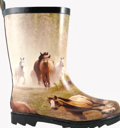 SMOKY MOUNTAIN BOOTS Country & Muck Boots|Smokey Mountain Boots Children’s Running Horse Rubber Boots
