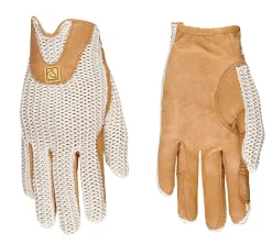 FARGO TRADING Riding Gloves|SSG® Lycrochet Horseshoe Back Gloves